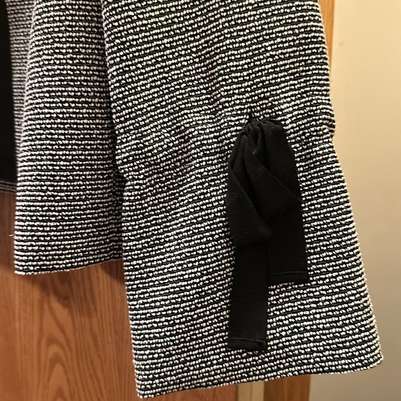 Nine West Textured Blazer with Tie sleeves - Picture 4 of 7